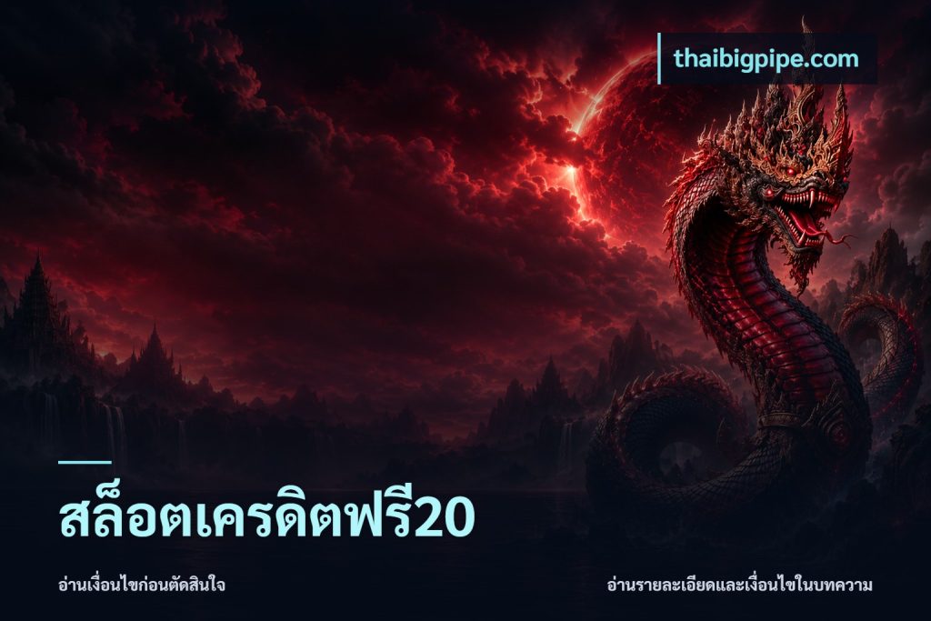 สล็อตเครดิตฟรี20