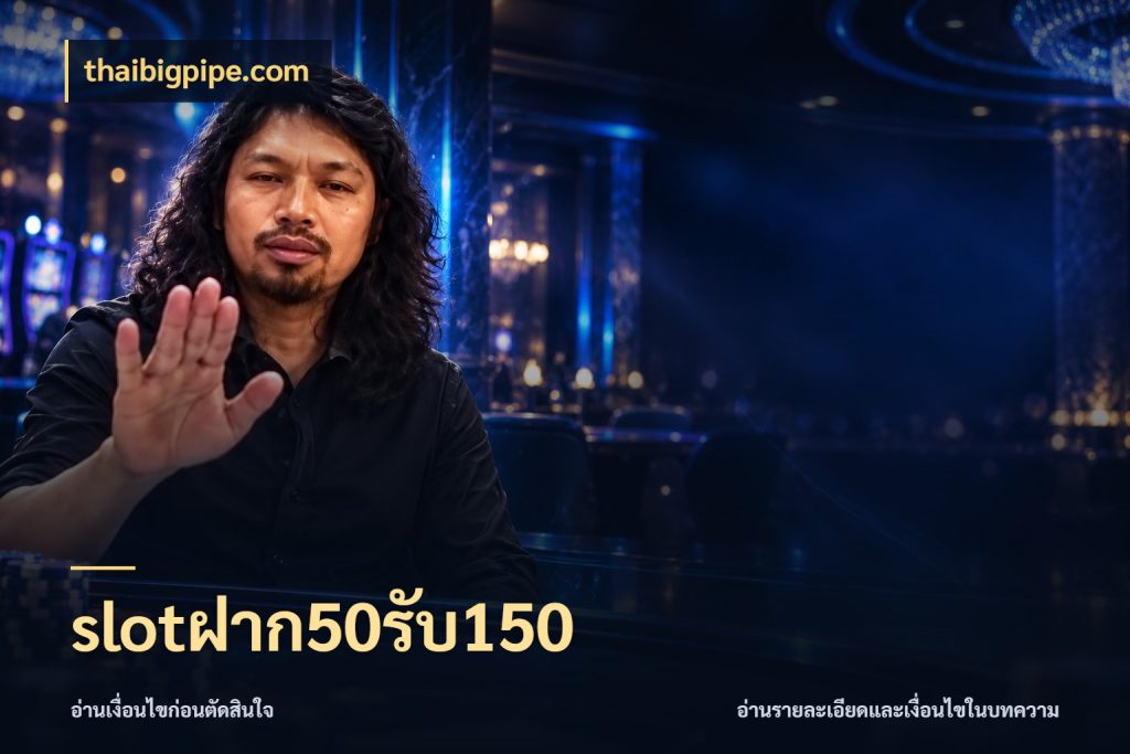 slotฝาก50รับ150