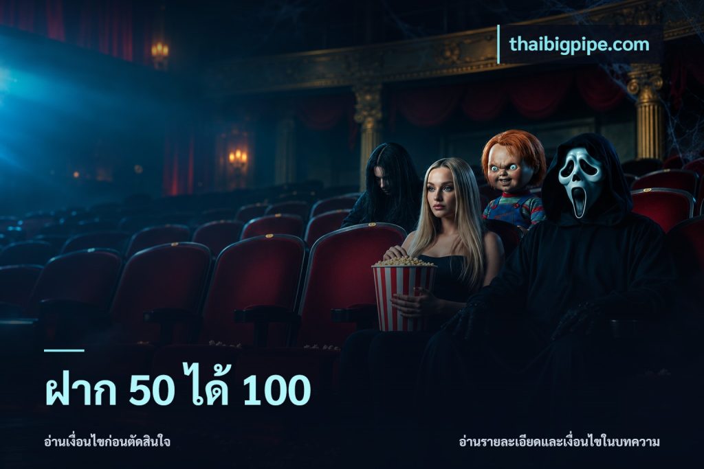 ฝาก 50 ได้ 100