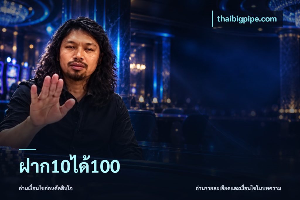 ฝาก10ได้100
