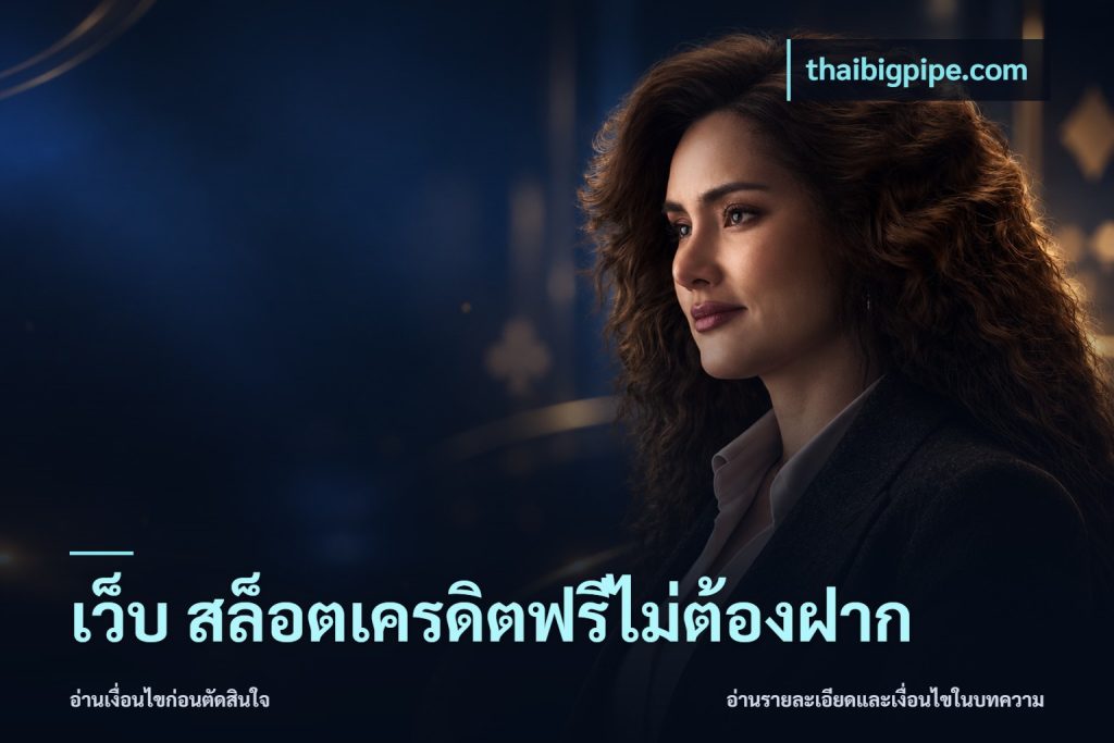 เว็บ สล็อตเครดิตฟรีไม่ต้องฝาก