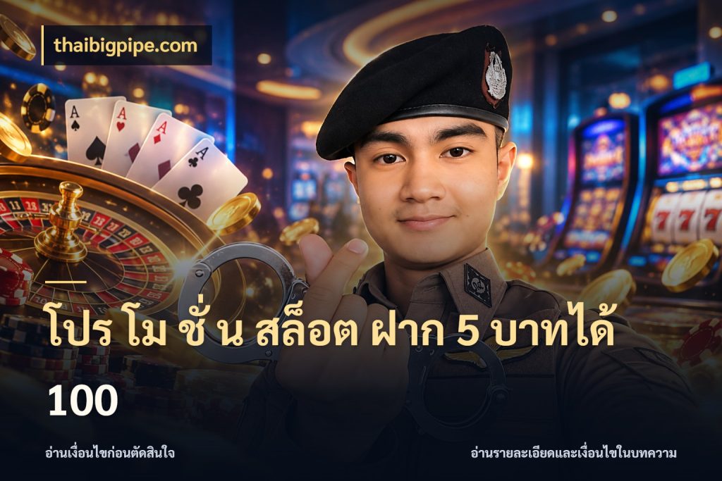 โปร โม ชั่ น สล็อต ฝาก 5 บาทได้ 100