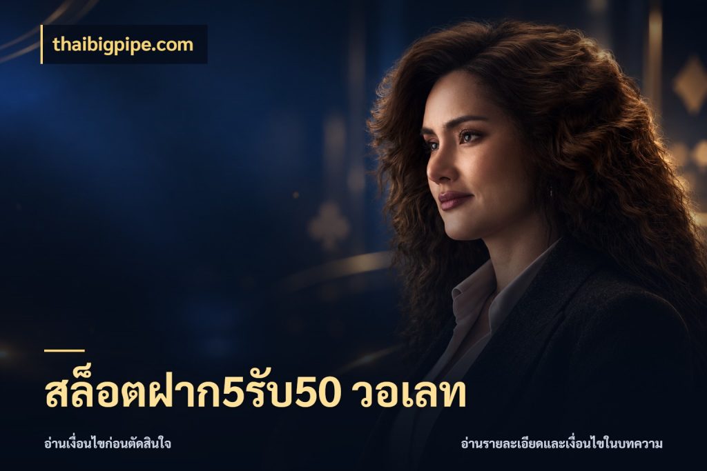 สล็อตฝาก5รับ50 วอเลท