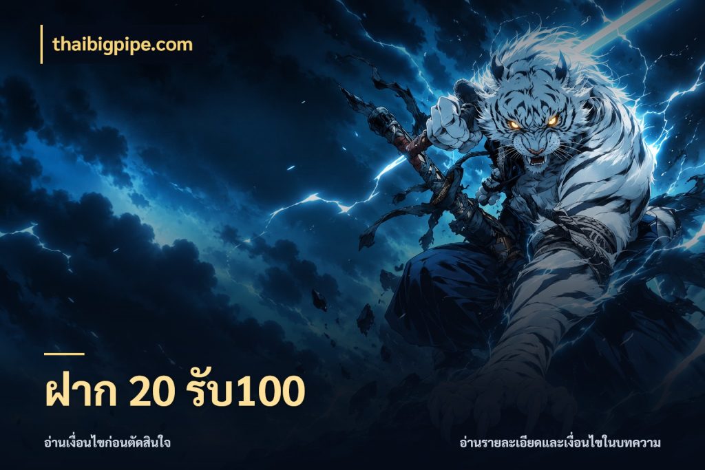 ฝาก 20 รับ100