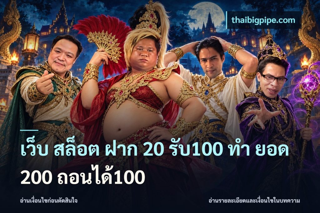 เว็บ สล็อต ฝาก 20 รับ100 ทํา ยอด 200 ถอนได้100