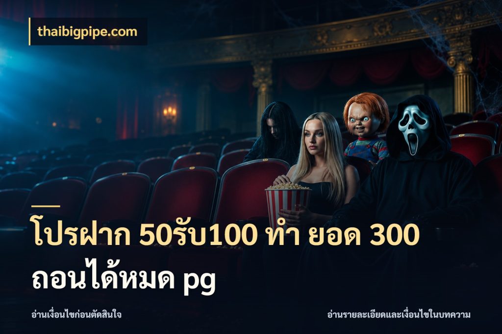 โปรฝาก 50รับ100 ทํา ยอด 300 ถอนได้หมด pg
