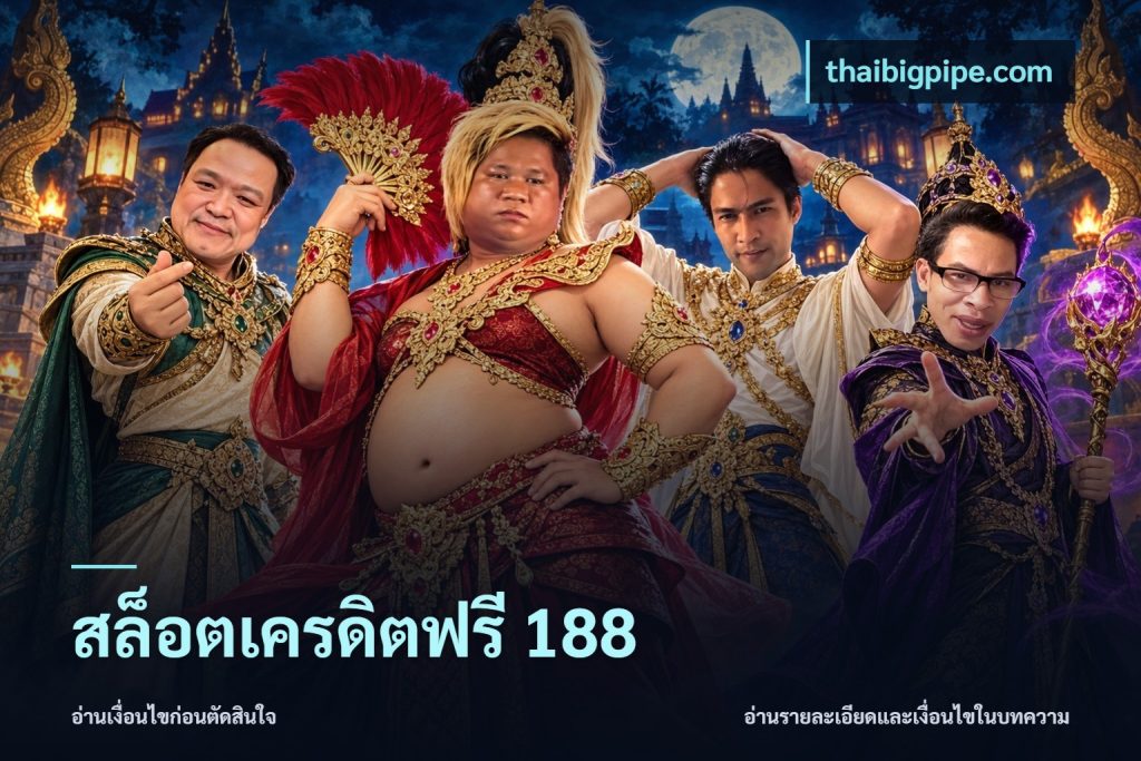 สล็อตเครดิตฟรี 188