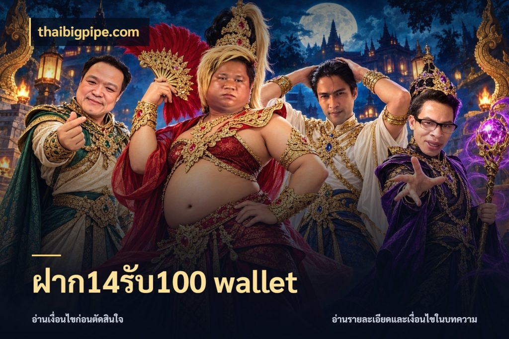 ฝาก14รับ100 wallet