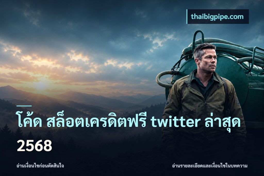 โค้ด สล็อตเครดิตฟรี twitter ล่าสุด 2568