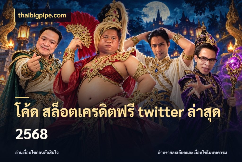 โค้ด สล็อตเครดิตฟรี twitter ล่าสุด 2568