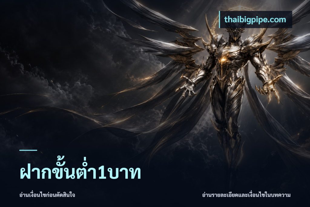 ฝากขั้นต่ำ1บาท