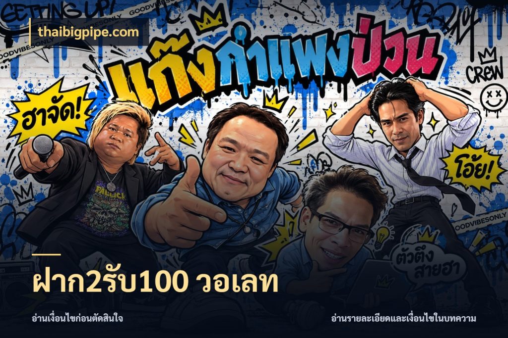 ฝาก2รับ100 วอเลท