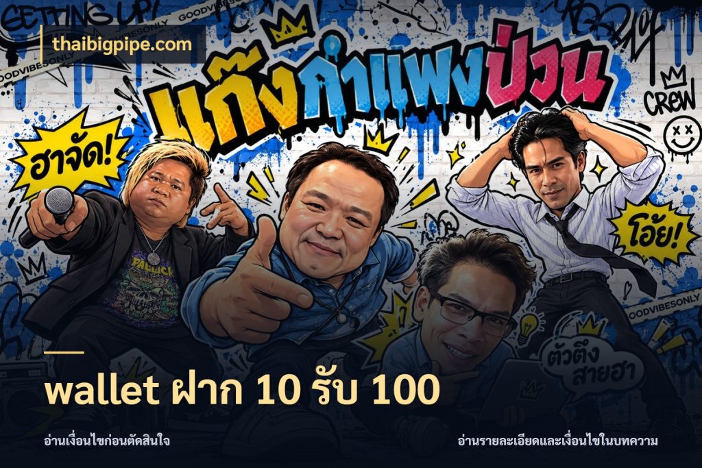 wallet ฝาก 10 รับ 100