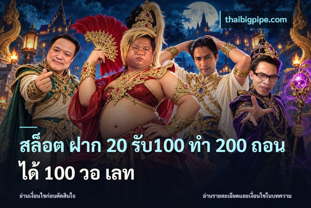 สล็อต ฝาก 20 รับ100 ทํา 200 ถอนได้ 100 วอ เลท
