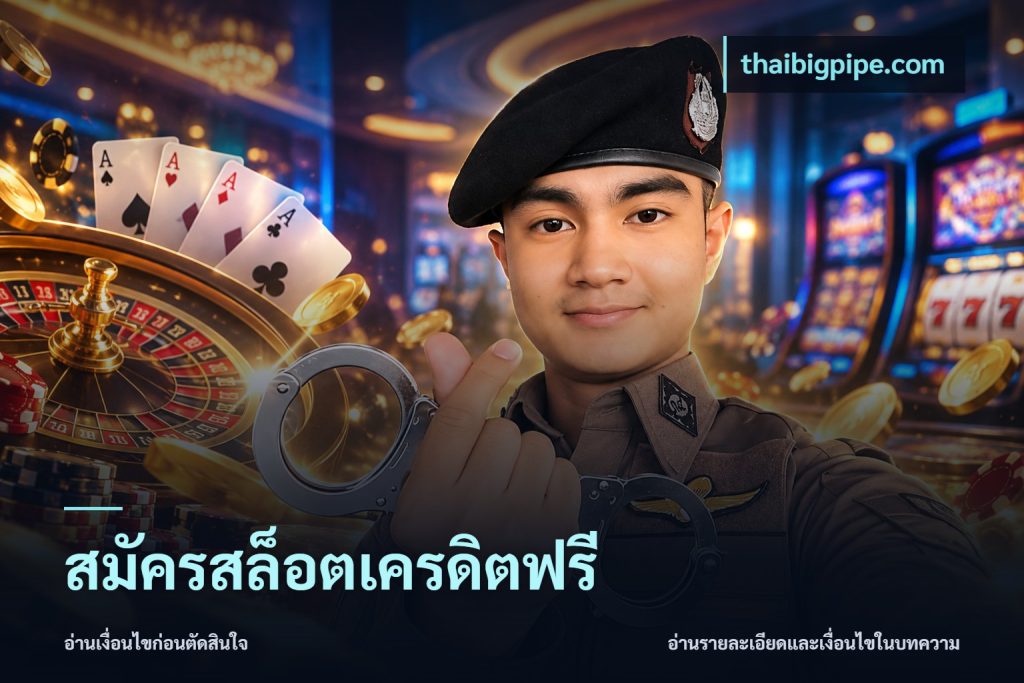 สมัครสล็อตเครดิตฟรี