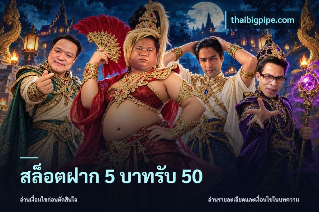 สล็อตฝาก 5 บาทรับ 50