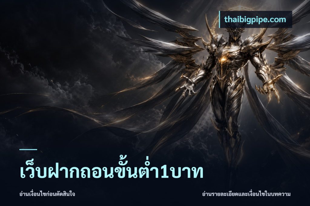 เว็บฝากถอนขั้นต่ำ1บาท