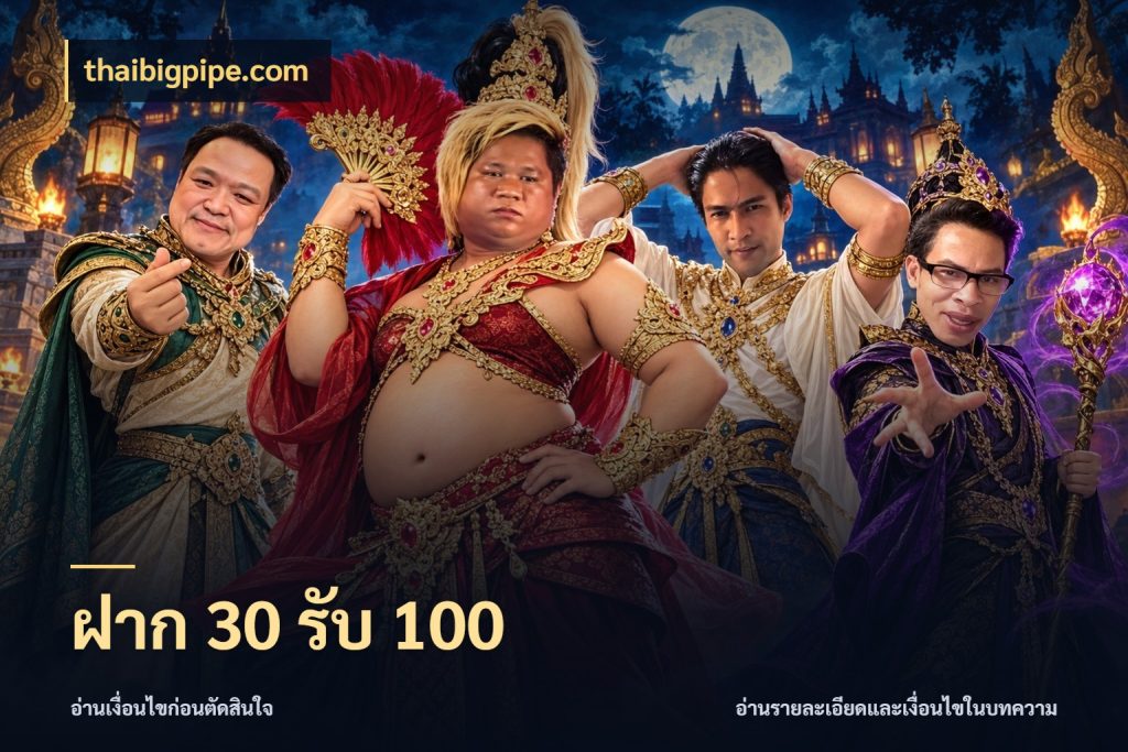 ฝาก 30 รับ 100