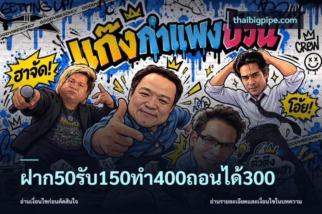 ฝาก50รับ150ทํา400ถอนได้300