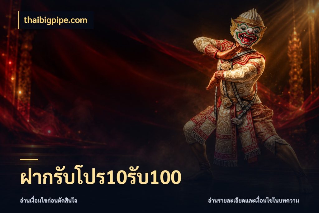 ฝากรับโปร10รับ100