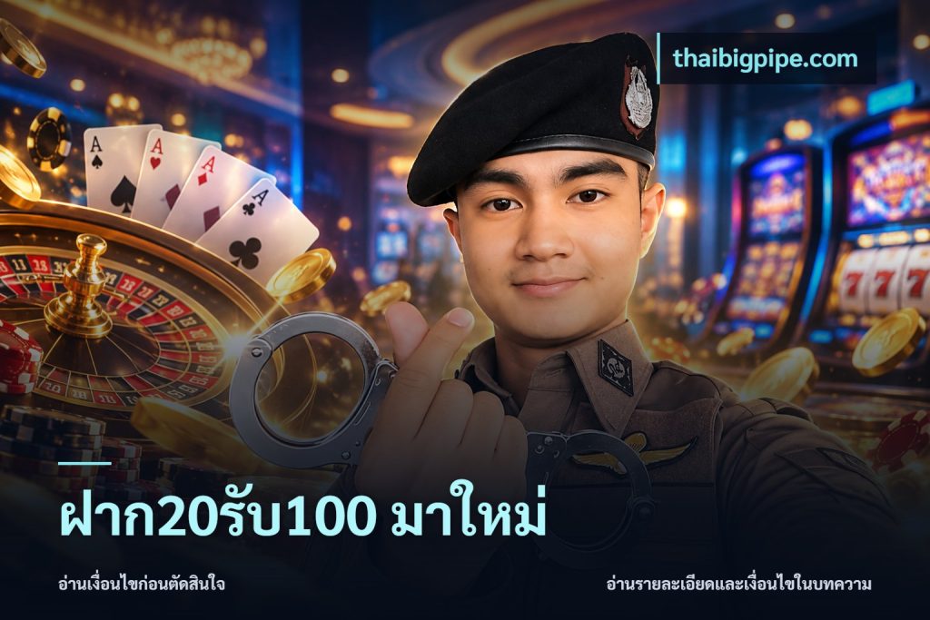 ฝาก20รับ100 มาใหม่