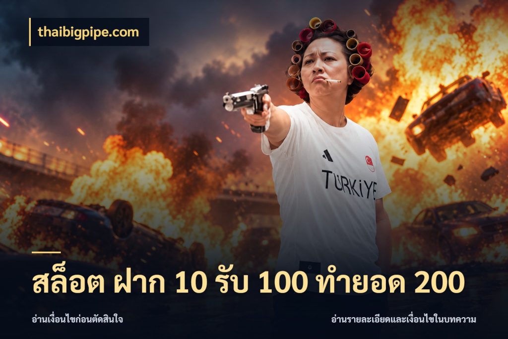 สล็อต ฝาก 10 รับ 100 ทำยอด 200