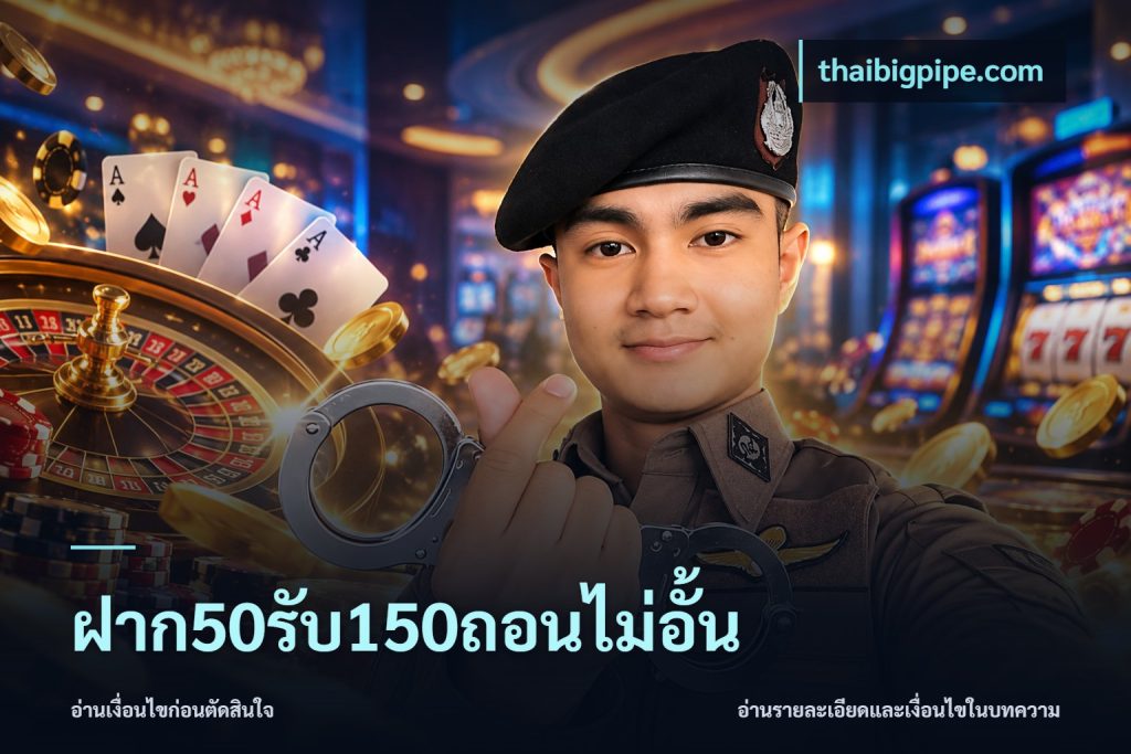 ฝาก50รับ150ถอนไม่อั้น
