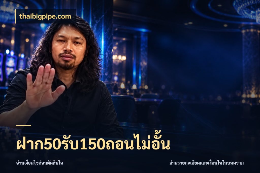 ฝาก50รับ150ถอนไม่อั้น