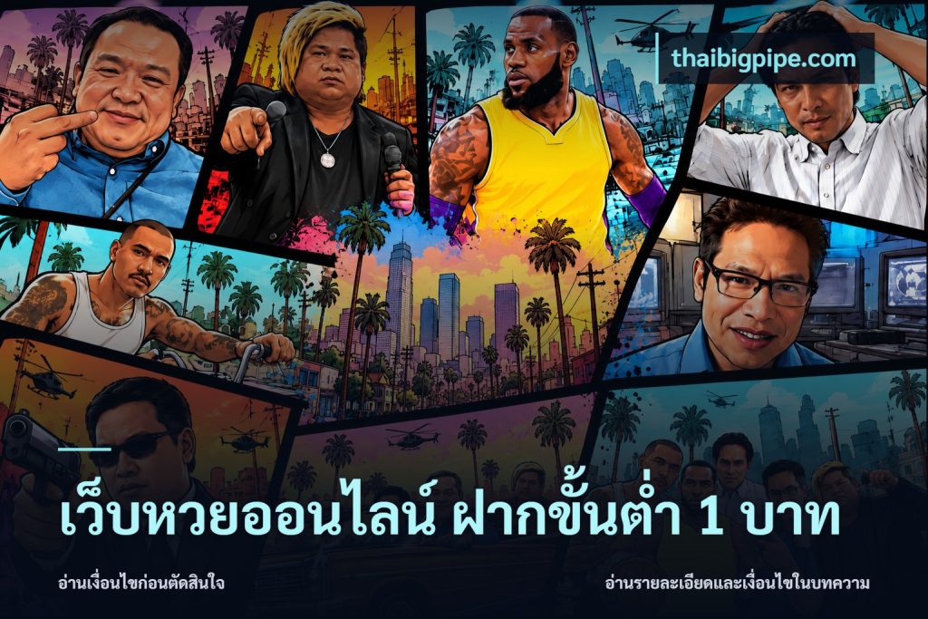 เว็บหวยออนไลน์ ฝากขั้นต่ำ 1 บาท