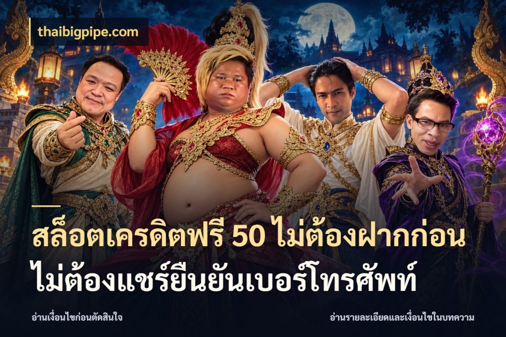 สล็อตเครดิตฟรี 50 ไม่ต้องฝากก่อนไม่ต้องแชร์ยืนยันเบอร์โทรศัพท์