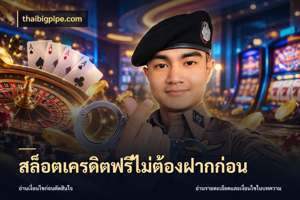 สล็อตเครดิตฟรีไม่ต้องฝากก่อน