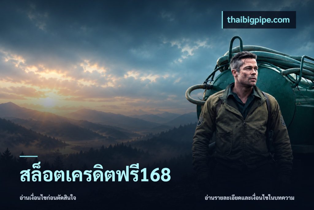สล็อตเครดิตฟรี168