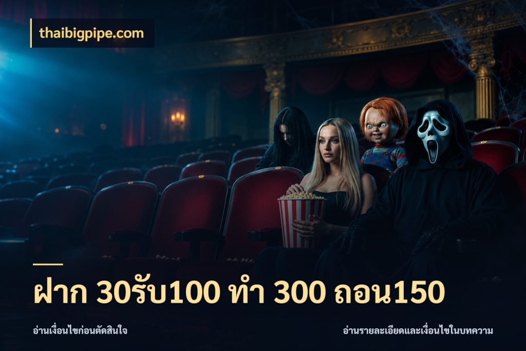 ฝาก 30รับ100 ทํา 300 ถอน150