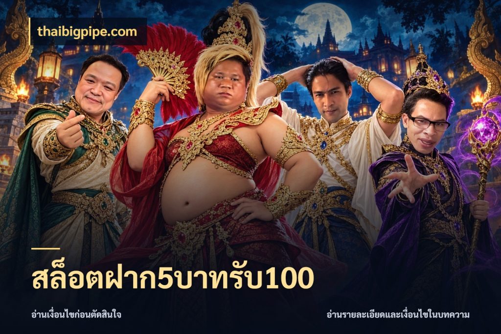 สล็อตฝาก5บาทรับ100
