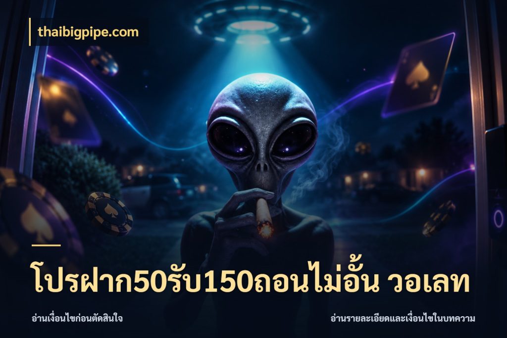 โปรฝาก50รับ150ถอนไม่อั้น วอเลท