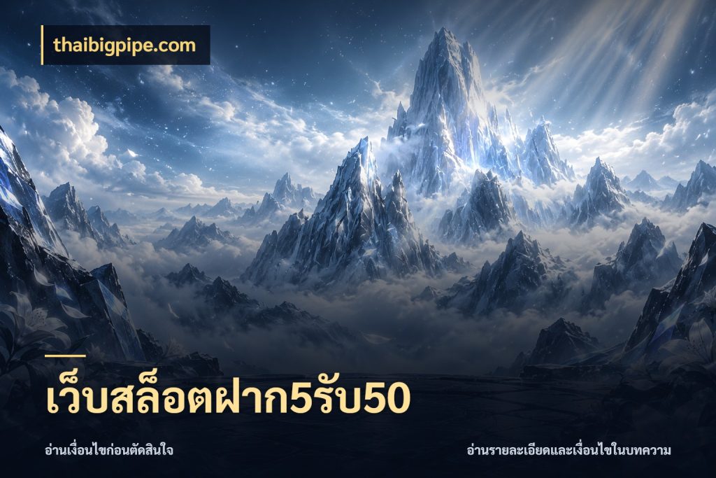เว็บสล็อตฝาก5รับ50