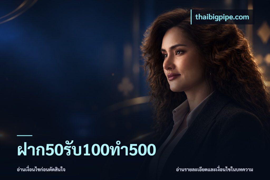 ฝาก50รับ100ทํา500