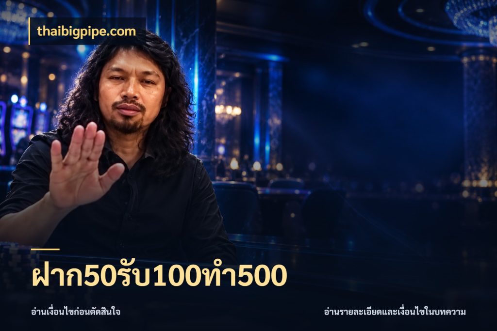 ฝาก50รับ100ทํา500