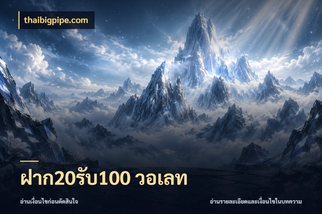 ฝาก20รับ100 วอเลท