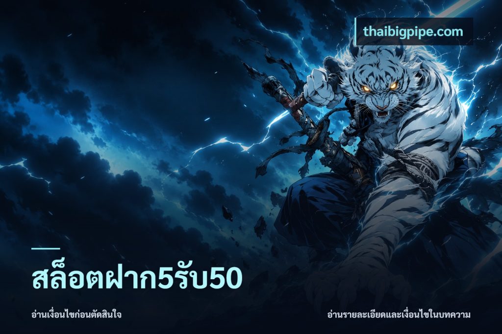 สล็อตฝาก5รับ50
