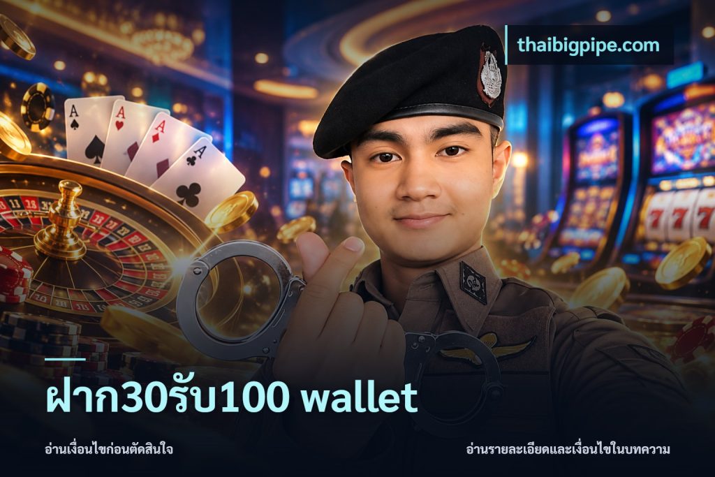 ฝาก30รับ100 wallet