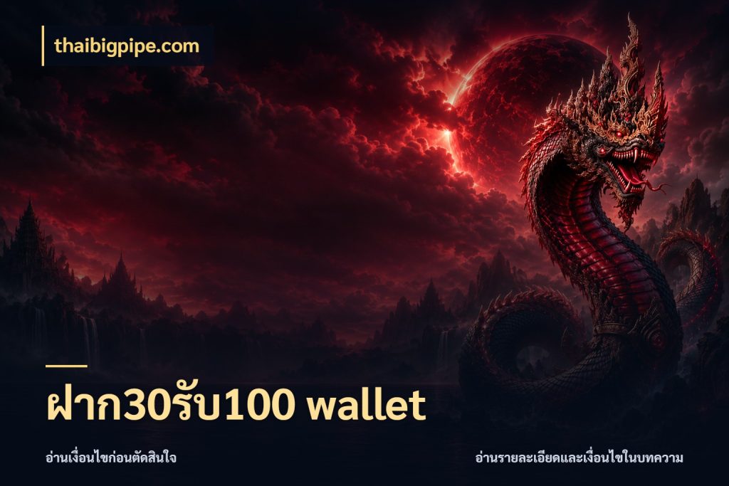 ฝาก30รับ100 wallet
