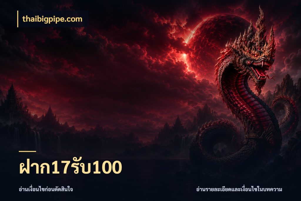 ฝาก17รับ100