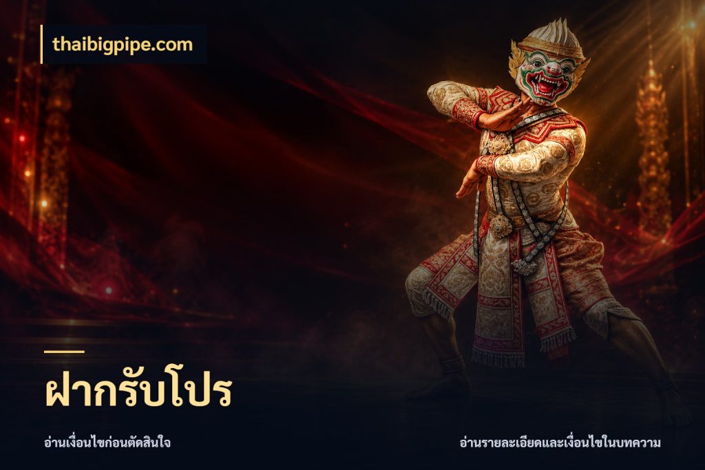 ฝากรับโปร