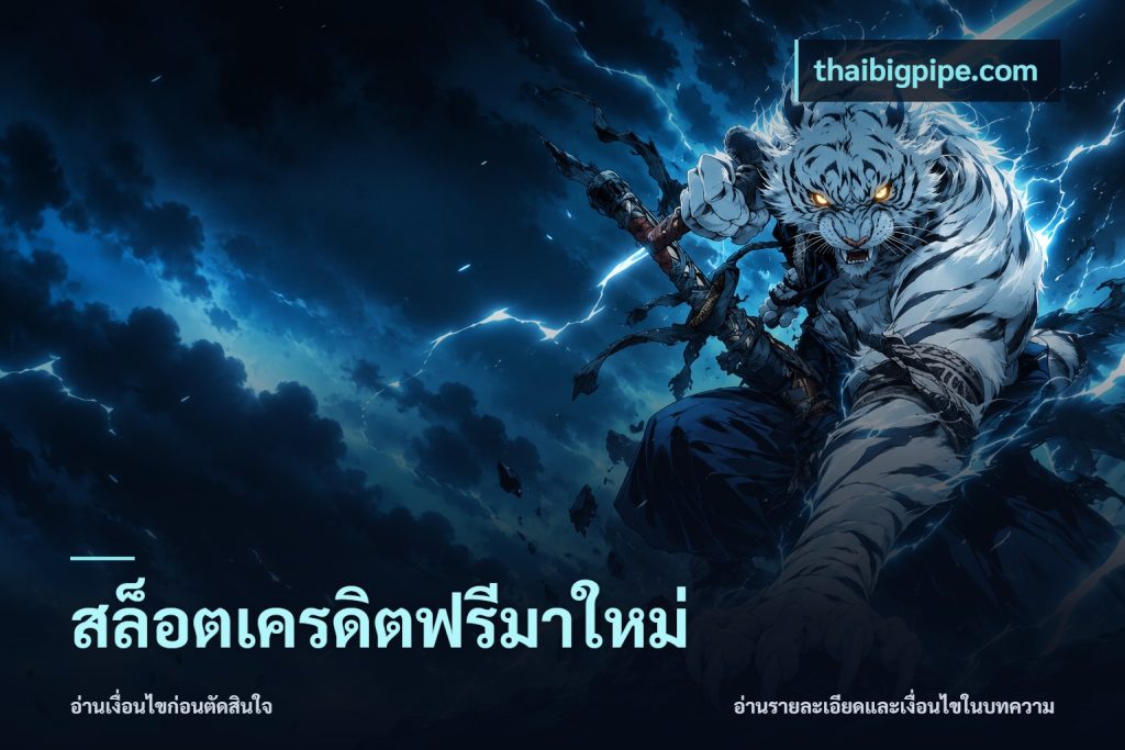 สล็อตเครดิตฟรีมาใหม่