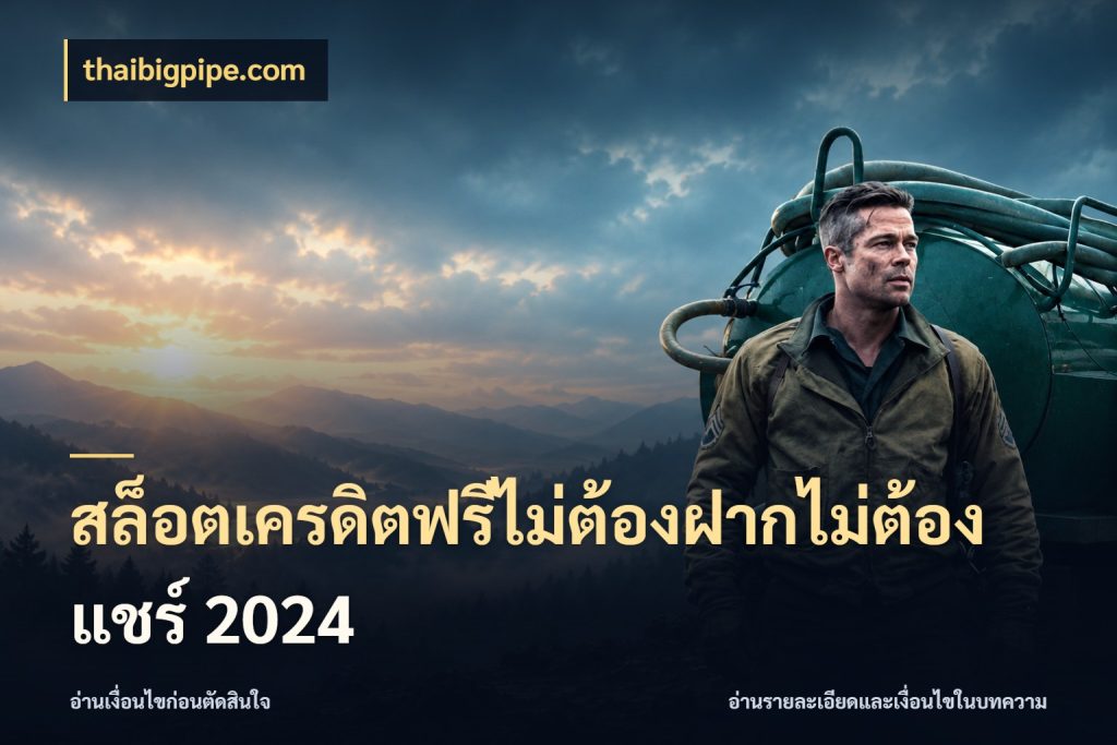 สล็อตเครดิตฟรีไม่ต้องฝากไม่ต้องแชร์ 2024