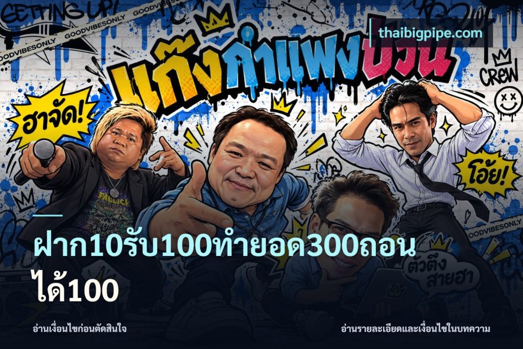 ฝาก10รับ100ทํายอด300ถอนได้100