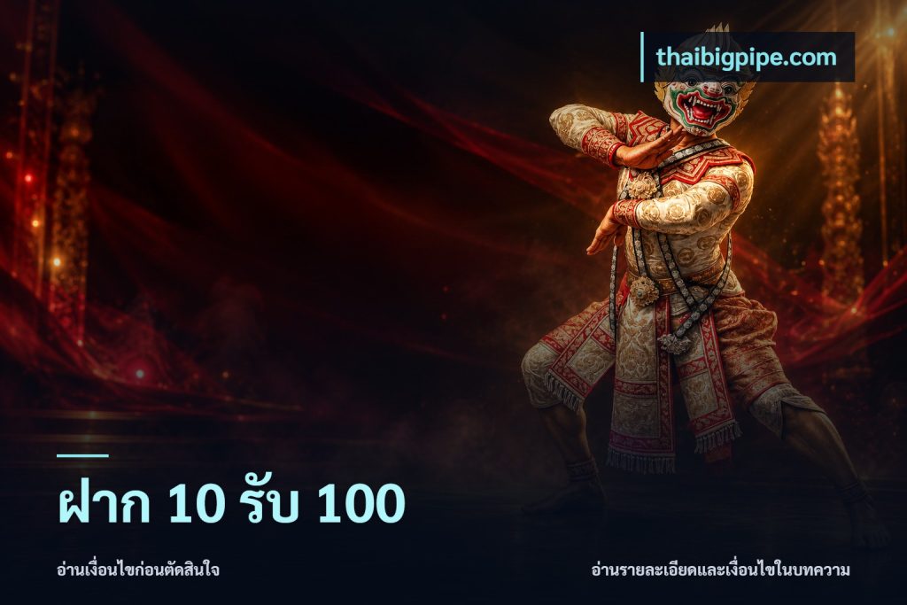 ฝาก 10 รับ 100