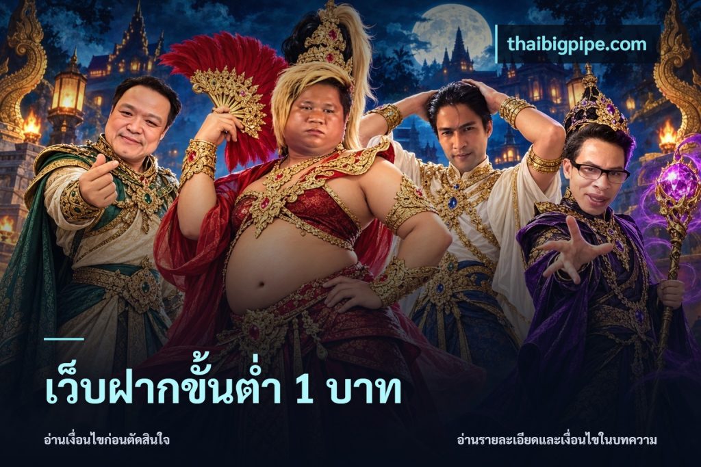เว็บฝากขั้นต่ำ 1 บาท
