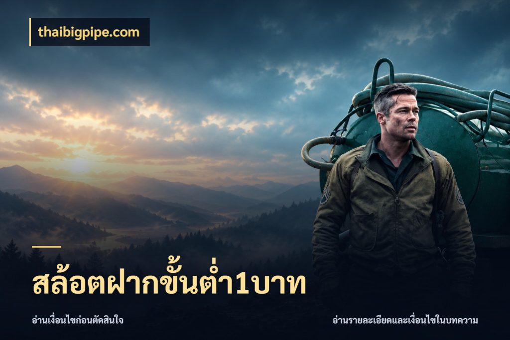 สล้อตฝากขั้นต่ำ1บาท